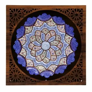 تصویر 2 از خرید و قیمت بشقاب مینا کاری اصفهان + فروش عمده